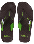 Stimulus FBSTG3000AP Brown Lightweight Washable Dailywear Durable Flip Flops For Men