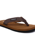 Stimulus FBSTG3004AP Brown Lightweight Washable Dailywear Durable Flip Flops For Men