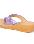 Stimulus PUSTL1027A Purple Everyday Lightweight Washable Durable Casual Slipper For Women