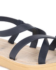 Stimulus PUSTL2014AP Navy Stylish Lightweight Dailywear Casual Sandals For Women