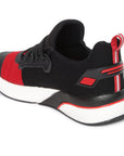 Stimulus FBSTG6014A Black And Red Comfortable Daily Outdoor Sports Shoes For Men