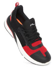 Stimulus FBSTG6014A Black And Red Comfortable Daily Outdoor Sports Shoes For Men