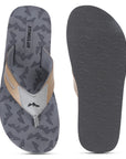 Stimulus FBSTG3002AP Grey Lightweight Washable Dailywear Durable Flip Flops For Men