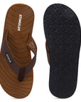 Stimulus FBSTG3004AP Brown Lightweight Washable Dailywear Durable Flip Flops For Men