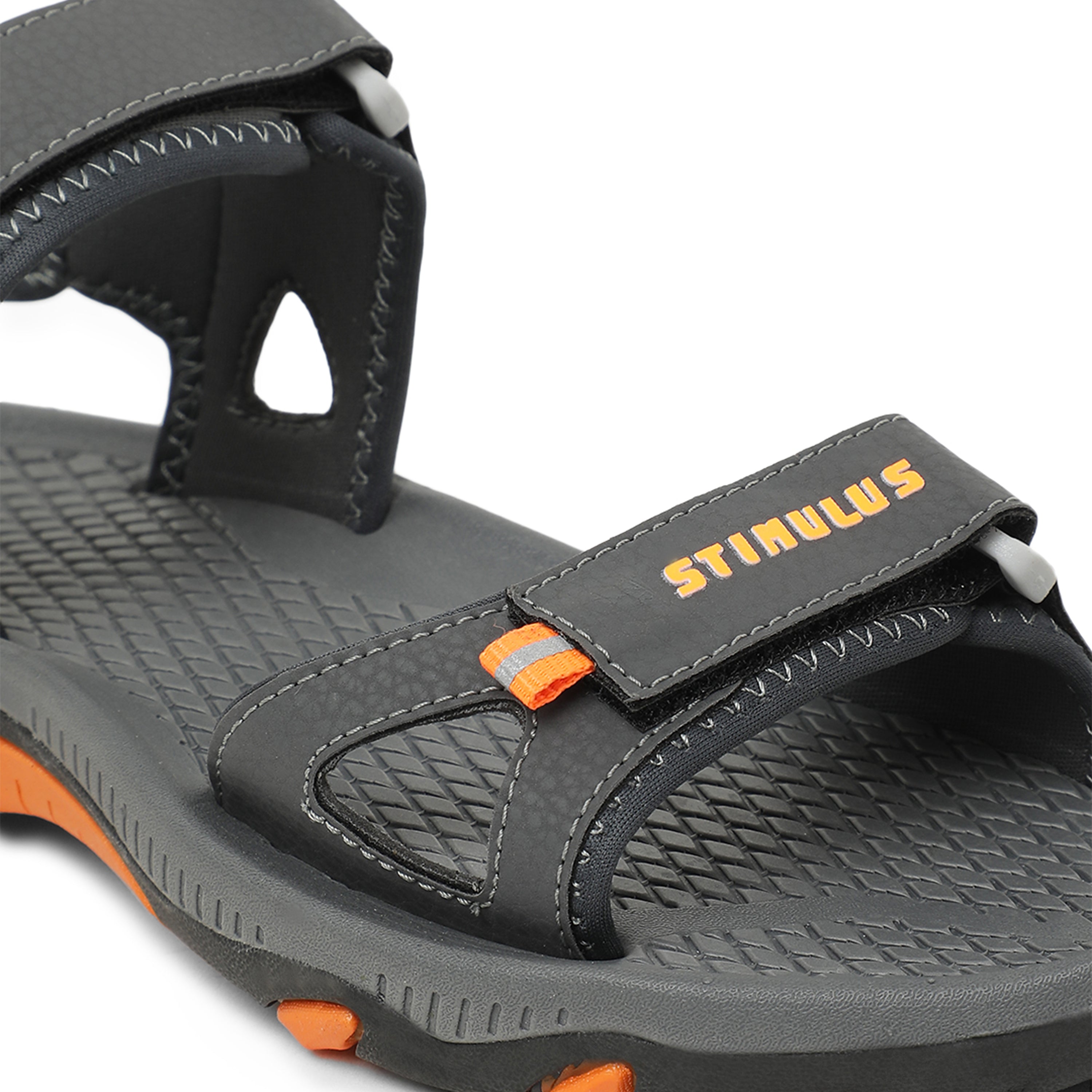 Men&#39;s Grey Stimulus Sandals