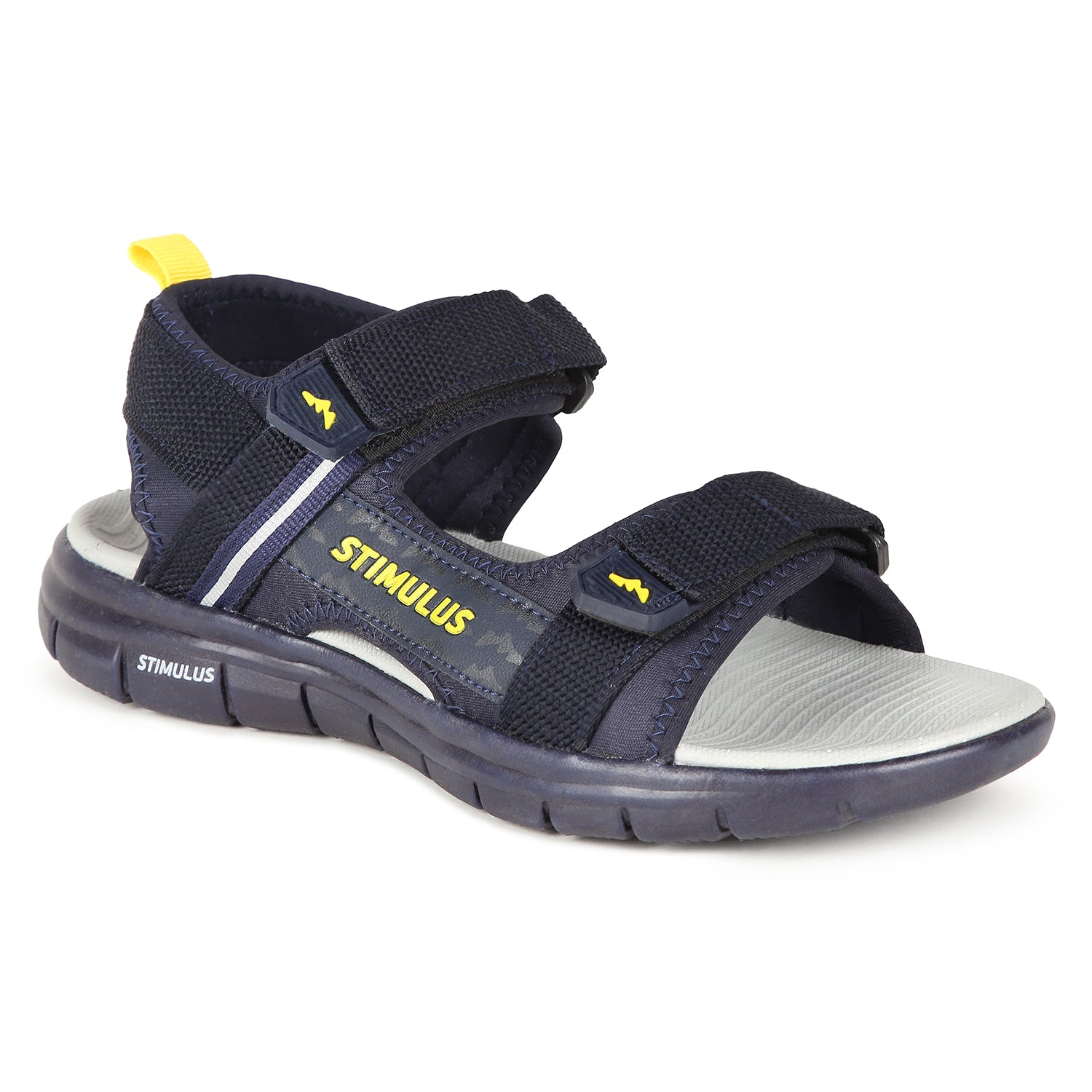 Stimulus FBSTG4003AP Navy Stylish Lightweight Dailywear Dual Density Casual Sandals For Men