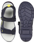 Stimulus FBSTG4003AP Navy Stylish Lightweight Dailywear Dual Density Casual Sandals For Men