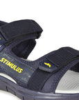 Stimulus FBSTG4003AP Navy Stylish Lightweight Dailywear Dual Density Casual Sandals For Men