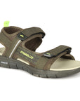 Stimulus FBSTG4003AP Green Stylish Lightweight Dailywear Dual Density Casual Sandals For Men