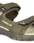 Men's Green Stimulus Sandals