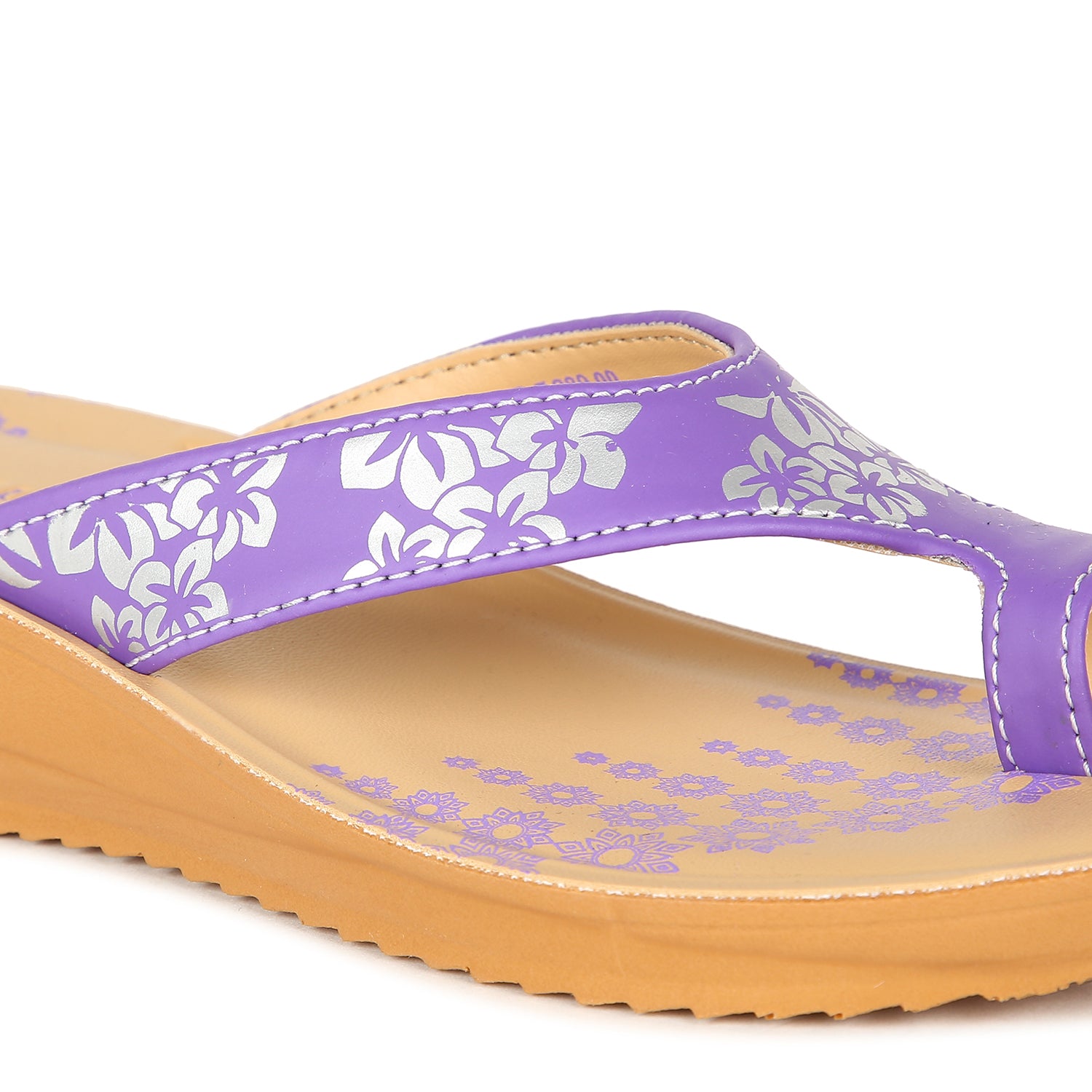 Women&#39;s Purple Stimulus Casual Slippers