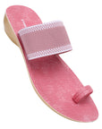 Women's Pink Stimulus Sandals