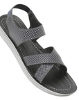 Women's Grey Stimulus Sandals