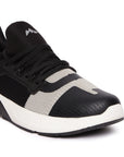 Men's Black-Grey Stimulus Sports Shoes