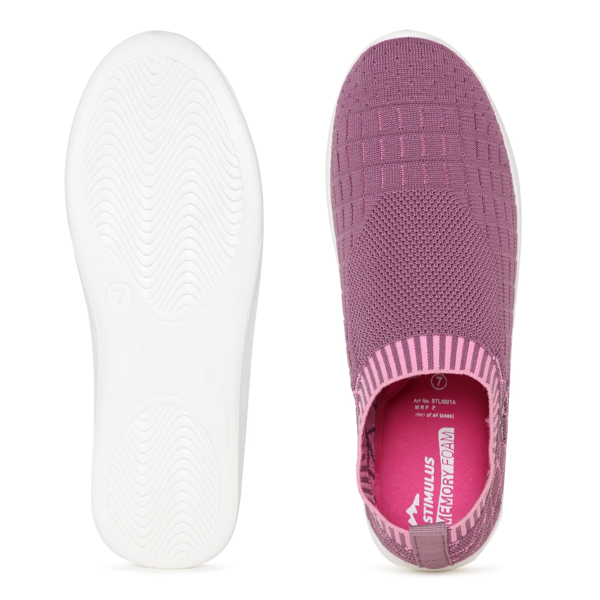 Women&#39;s Purple Stimulus Sneakers