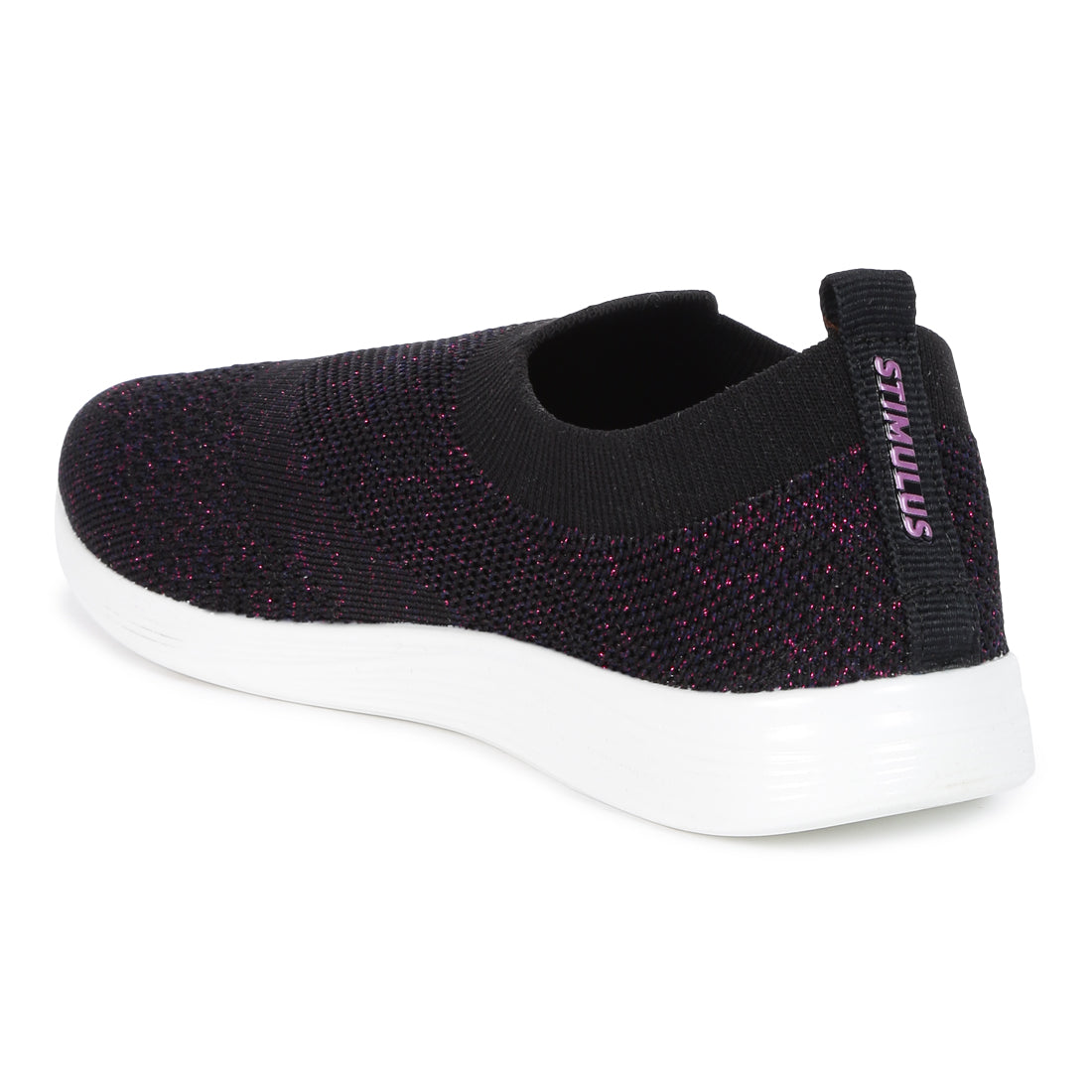 Women&#39;s Black-Pink Stimulus Casual Shoes