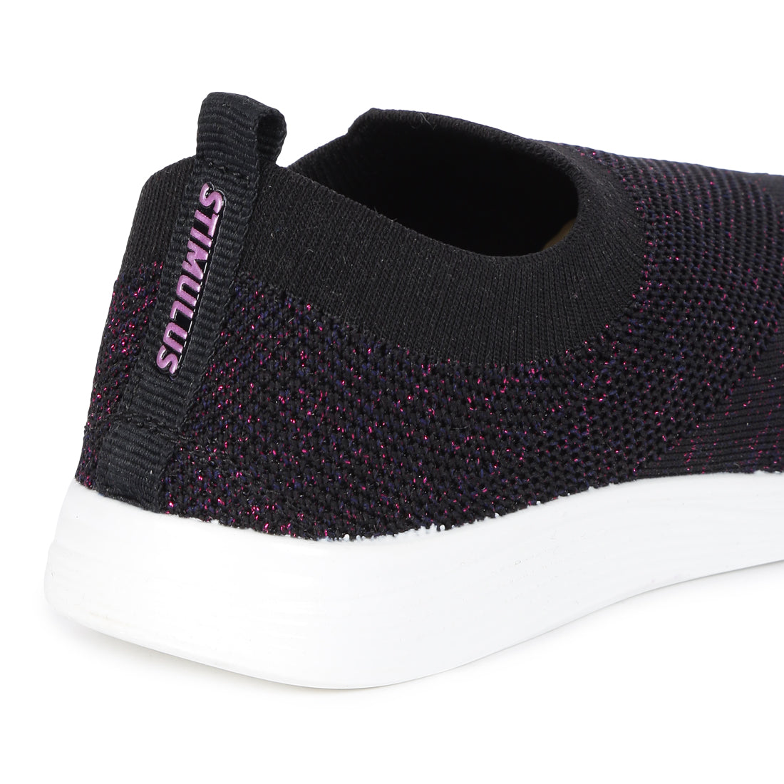 Women&#39;s Black-Pink Stimulus Casual Shoes