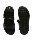 Stimulus EV3330G Yellow Stylish Lightweight Dailywear Dual Density Casual Sandals For Men