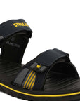 Stimulus EV3330G Yellow Stylish Lightweight Dailywear Dual Density Casual Sandals For Men