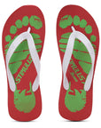 Stimulus HW0053G Red Lightweight Washable Dailywear Durable Flip Flops For Men