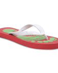 Stimulus HW0053G Red Lightweight Washable Dailywear Durable Flip Flops For Men