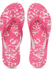 Women's Stimulus Pink Casual Flip Flops