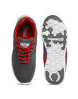 Men's Stimulus Grey-Red Sports Shoes