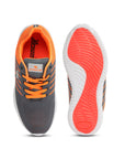Men's Stimulus Grey-Orange Sports Shoes