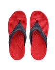 Men's Stimulus Blue-Red Flip-Flops