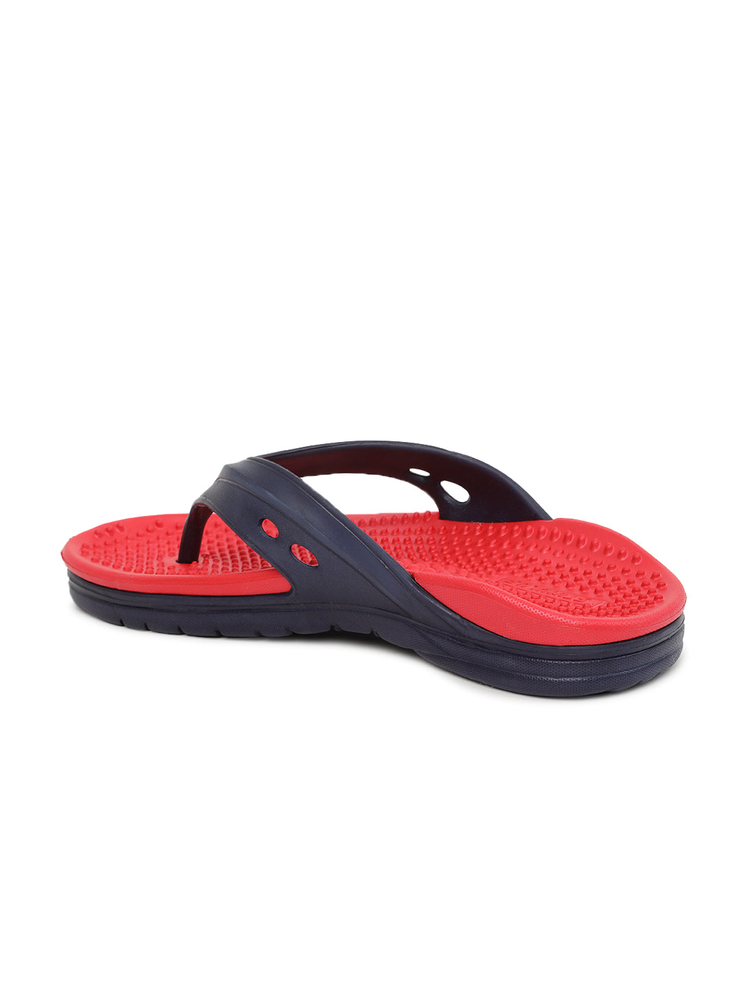 Men&#39;s Stimulus Blue-Red Flip-Flops