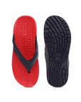 Men's Stimulus Blue-Red Flip-Flops