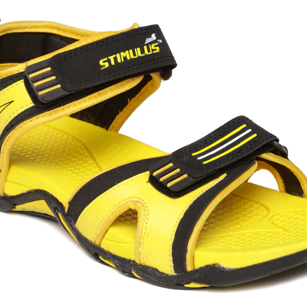 Men&#39;s Yellow Stimulus Sandals