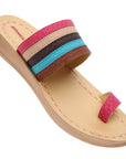 Women's Pink Stimulus Flip Flops