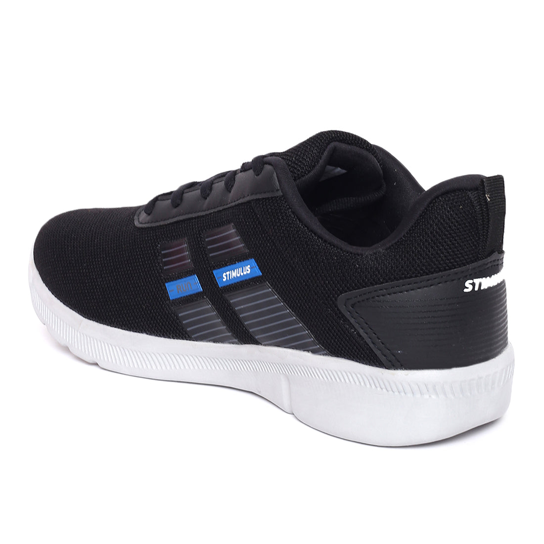 Paragon Stimulus Classic Black Running Shoes for Men