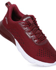 Paragon Stimulus Casual Maroon Running Shoes for Men