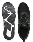 Paragon Stimulus Ultra-Comfortable Black Training Shoes for Men