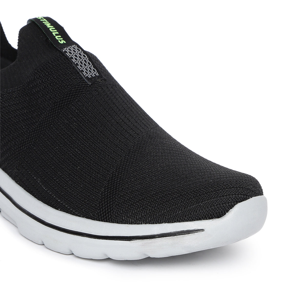 Stimulus FBSTG6032A Black Comfortable Daily Outdoor Knitted Training Shoes for Men
