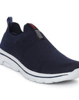 Paragon Stimulus Casual Navy Blue Knitted Training Shoes for Men