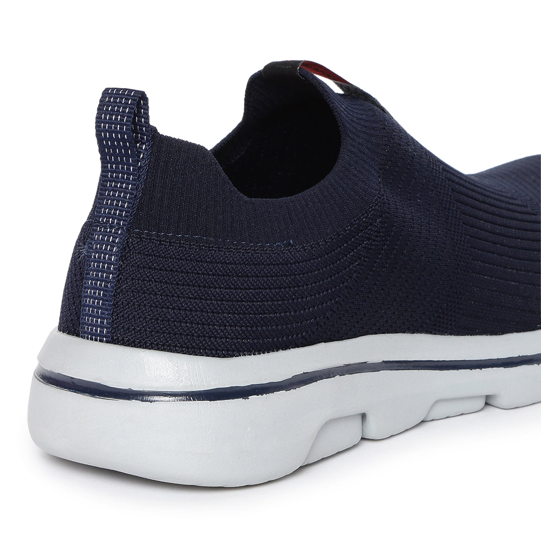 Paragon Stimulus Casual Navy Blue Knitted Training Shoes for Men
